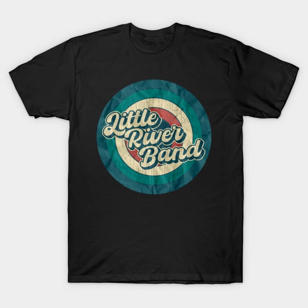 Little River Band - Retro Circle T-Shirt by Jurou